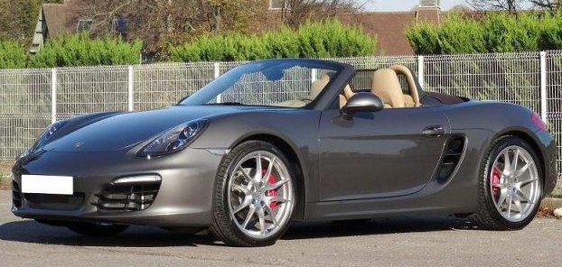 Left hand drive PORSCHE BOXSTER S TYPE 981 III 3.4 315 S PDK (french registered)